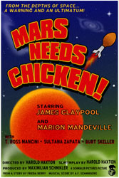 Mars Needs Chicken poster